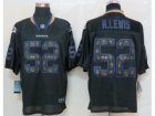 Nike NFL baltimore ravens #52 Ray Lewis black Jerseys[Elite united sideline]