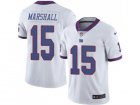 Nike New York Giants #15 Brandon Marshall White Mens Stitched NFL Limited Rush Jersey