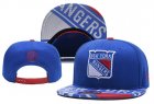 NY Rangers Team Logo Blue Adjustable Hat YD