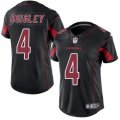 Women's Nike Arizona Cardinals #4 Ryan Quigley Limited Black Rush NFL Jersey
