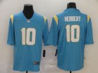 Mens Los Angeles Chargers #10 Justin Herbert Light Blue