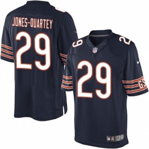 Mens Nike Chicago Bears #29 Harold Jones-Quartey Limited Navy Blue Team Color NFL Jersey