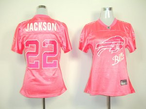 women nfl buffalo bills #22 jackson pink[2011 fem fan]