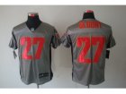 Nike NFL Tampa Bay Buccaneers #27 LeGarrette Blount grey jerseys[Elite shadow]