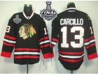 nhl jerseys chicago blackhawks #13 carcillo black[2013 stanley cup]