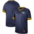 Rays Blank Navy Throwback Jersey