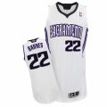 Mens Adidas Sacramento Kings #22 Matt Barnes Authentic White Home NBA Jersey