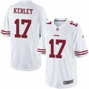 Mens Nike San Francisco 49ers #17 Jeremy Kerley Limited White NFL Jersey