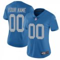 Womens Nike Detroit Lions Customized Limited Blue Alternate Vapor Untouchable NFL Jersey