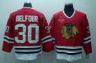 nhl chicago blackhawks #30 belfour red(2010 stanley cup)