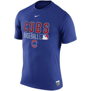 MLB Men\'s Chicago Cubs Nike 2016 AC Legend Issu T-Shirt - Blue