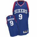 Men's Adidas Philadelphia 76ers #9 Gerald Henderson Swingman Royal Blue Alternate NBA Jersey