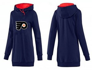 NHL Women Philadelphia Flyers Logo Pullover Hoodie 5