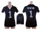 Nike women nfl carolina panthers #1 cam newton black jerseys[draft him ii top]Nike women nfl carolina panthers #1 cam newton black jerseys[draft him ii top