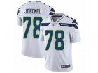 Mens Nike Seattle Seahawks #78 Luke Joeckel Vapor Untouchable Limited White NFL Jersey