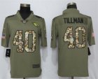 Nike Cardinals #40 Pat Tillman Olive Camo Salute To Service Limited Jersey
