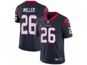 Mens Nike Houston Texans #26 Lamar Miller Vapor Untouchable Limited Navy Blue Team Color NFL Jersey