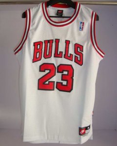 NBA Chicago Bulls #23 jordan swingman white