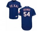 Mens Majestic Texas Rangers #54 Andrew Cashner Royal Blue Flexbase Authentic Collection MLB Jersey