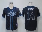 MLB Tampa Bay Rays #14 Price dk,Blue[Cool Base]
