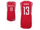 NBA Houston Rockets #13 James Harden Red Jersey[Revolution 30 Swingman]
