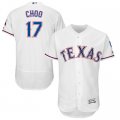 2016 Men Texas Rangers Shin Soo Choo Majestic White Flexbase Authentic Collection Player Jersey