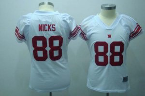 Women New York Giants #88 Hakeem Nicks Jerseys white