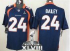 Nike Denver Broncos #24 Champ Bailey Navy Blue Alternate Super Bowl XLVIII NFL Limited Jersey