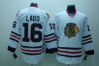 nhl chicago blackhawks #16 ladd white