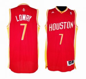 nba houston rockets #7 lowry red[2011 swingman revolution 30]