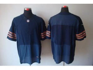 Nike NFL Chicago Bears Blue Color Blank Jerseys(Elite)