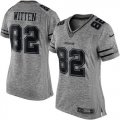 Women Nike Dallas Cowboys #82 Jason Witten Gray Stitched Gridiron