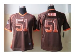 Nike women jerseys cleveland browns #51 mingo brown[Elite drift fashion]