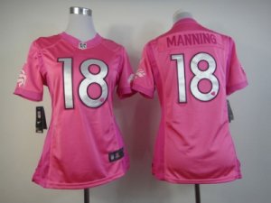 Nike Women Denver Broncos #58 Von Miller Pink Jerseys[love s]