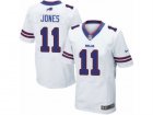 Mens Nike Buffalo Bills #11 Zay Jones Elite White NFL Jersey