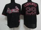 mlb st.louis cardinals #29 coleman black fashion