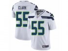 Mens Nike Seattle Seahawks #55 Frank Clark Vapor Untouchable Limited White NFL Jersey