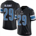 Mens Nike Detroit Lions #29 LeGarrette Blount Elite Black Rush Vapor Untouchable NFL Jersey