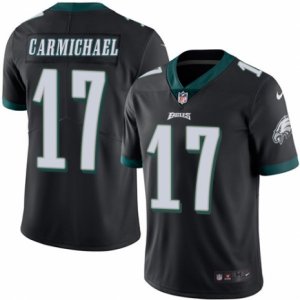 Youth Nike Philadelphia Eagles #17 Harold Carmichael Limited Black Rush NFL Jersey