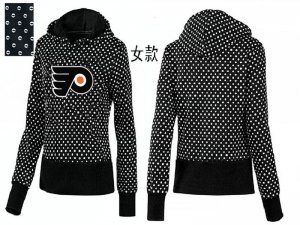 NHL Women Philadelphia Flyers Logo Pullover Hoodie 14