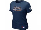 omen Detroit Tigers Nike D.Blue Short Sleeve Practice T-Shirt