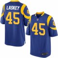 Mens Nike Los Angeles Rams #45 Zach Laskey Game Royal Blue Alternate NFL Jersey