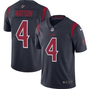 Nike Texans #4 Deshaun Watson Navy New 2019 Color Rush Limited Jersey