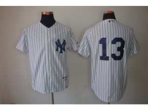 mlb new york yankees #13 rodriguez white jerseys