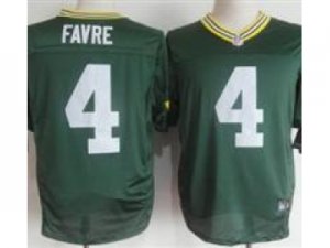 Nike NFL Jerseys Green Bay Packers #4 Brett Favre Green Jerseys(Elite)