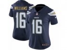 Women Nike Los Angeles Chargers #16 Tyrell Williams Vapor Untouchable Limited Navy Blue Team Color NFL Jersey