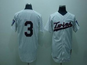 mlb minnesota twins #3 killebrew m&n white(black strip)