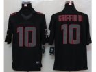 Nike NFL Washington Redskins #10 Robert Griffin III black Jerseys(Limited)