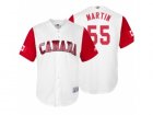 Mens Canada Baseball #55 Russell Martin 2017 World Baseball Classic Jersey