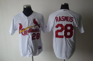 mlb st.louis cardinals #28 rasmus white